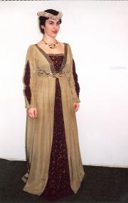 renesanční šaty- 015