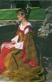 renesanční šaty- 016