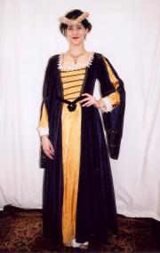 renesanční šaty- 020