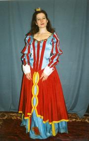 renesanční šaty- 028