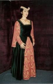 renesanční šaty- 030