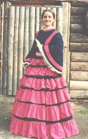šaty r.1850- 059