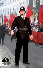 uniforma policista anglie